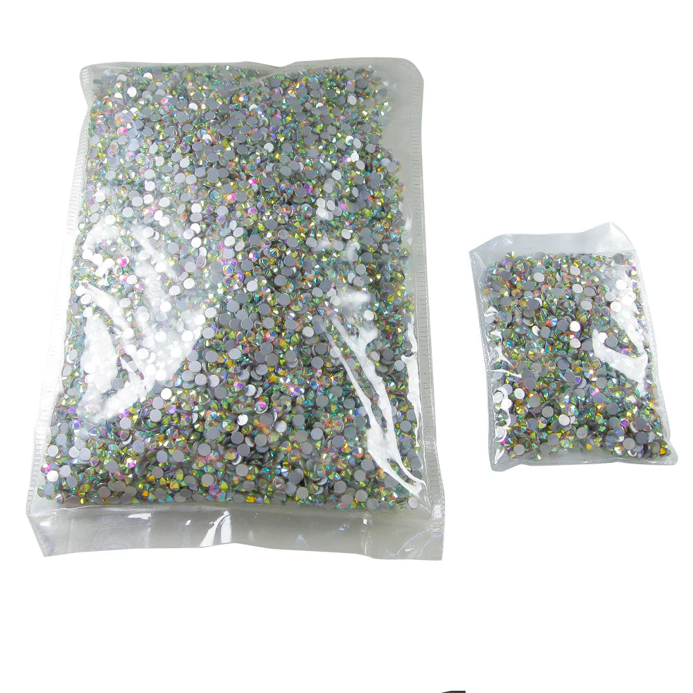 Pujiang Yantuo Crystal Flat Back Strass Differential Pricing Crystal 5mm AB Rhinestone Nail