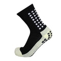 Black Anti Slip Elite Basketball Socks for Men and Boys Soccer Football Socks for Spring Summer and Autumn