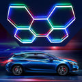 Factory Direct Sales Fashion Led Rgb Hexagon Lighting Modern Color Changeable Led Tube Light