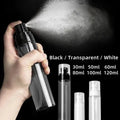 Refillable Empty Spray Bottle Transparent Plastic Perfume Bottle Cosmetic Spray Bottle 30/50/60/80/100/120ml Bathroom Set