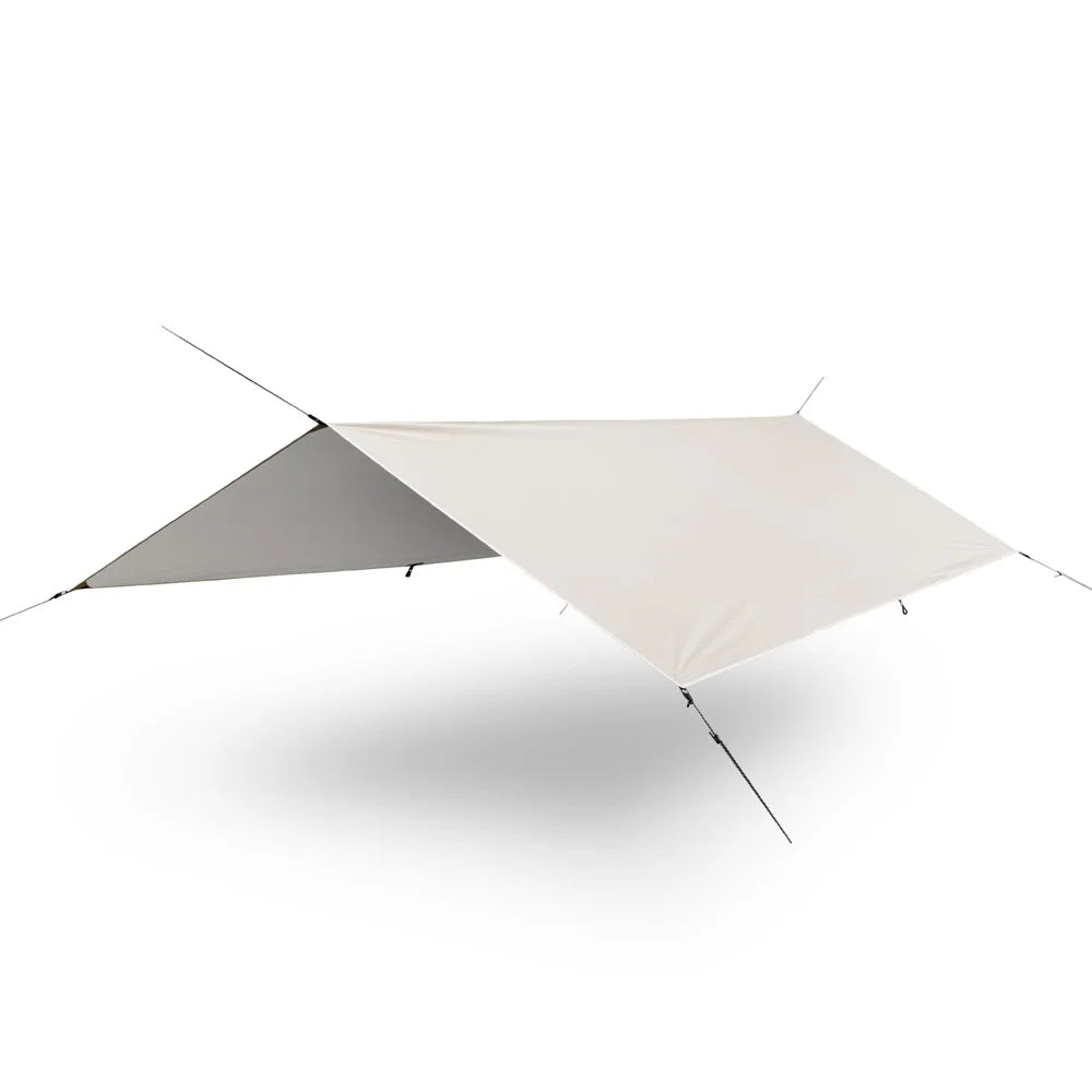 3X3M  Outdoor Awnings Camping Travel Beach Wigwam Portable Garden Shading Tent Tarp Without Pole