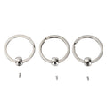 Spot 4-Hole Silver Beads Keyring Screw Available Wooden Key Chain Amber Keychain Accessories DIY Pendant Accessories