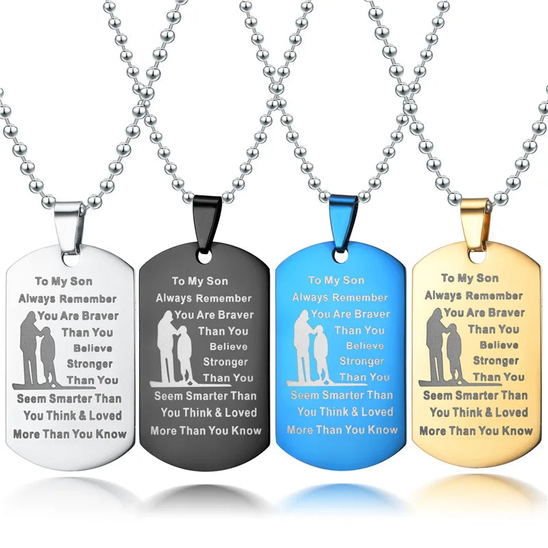 New Fashionable Exquisite Bead Chain Jewelry European American Style Titanium Steel Brand Stainless Steel Pendant Necklace