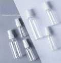 30ml 50ml 100ml Reusable Cosmetic Packaging Mist Pump Sprayer Clear Transparent Plastic PET Spray Bottle