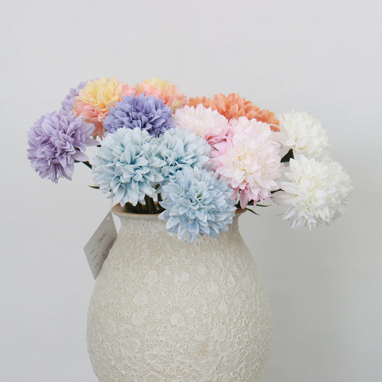 TG051 Home Decoration Artificial Flowers Wedding Dahlia Floral Art Dandelion Photography Scene Chrysanthemum Silk Flowers