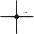 3d Visual TK-M75 75CM 1024pcs Wifi App Remote Control 180cm Wall 3d Hologram Advertising Hologram Fan Projector Hologram 3d
