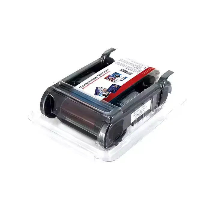Compatible Ribbon for Evolis Primacy Zenius Duplex R5F008SAA YMCKO Ribbon 300 Prints ID Card Ribbon Printer