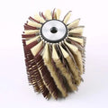 ZHENDA Whosale Customized Wooden Polishing Brush Sandpaper Sisal Roller Brush