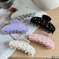 ZiTeng's Elegant High-End Hairpin New Diamond-Studded Acetate with Large Shark-Shape Clamp for Messy Bun and Hairstyles