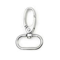 Stainless Steel Lobster Claw Clasps with Swivel Design Metal Lobster Clasp Featuring Laser Logo
