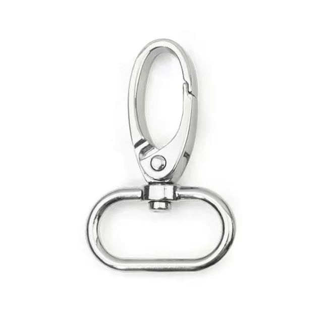 Stainless Steel Lobster Claw Clasps with Swivel Design Metal Lobster Clasp Featuring Laser Logo