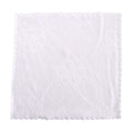 Wholesale Fine Fiber Microfiber Towels Small Square Embossed Trimmed Wet Wipes Disposable Napkins for Home Hotels White Bath