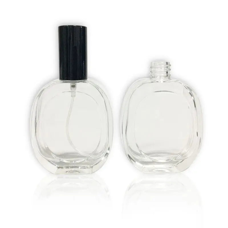 30 ML Perfume Glass Bottle with Thick Glass Bottle and Spray Cover Thick Bottom