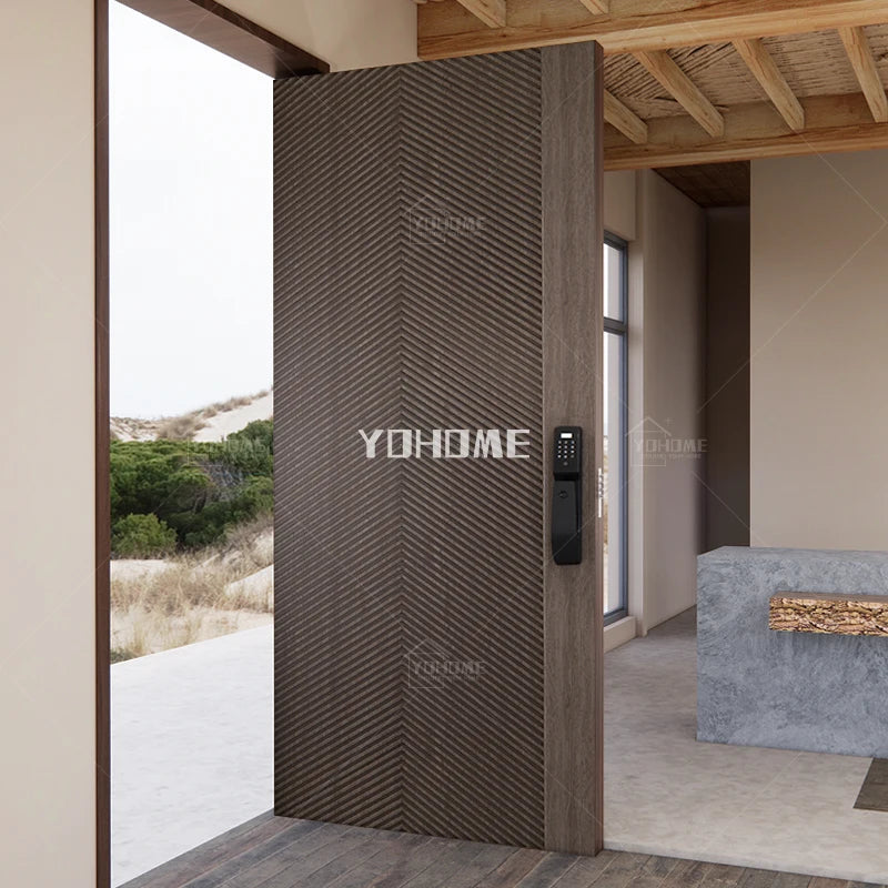 American Luxury Door for Home Project Modern Interior and Exterior Door Manufactures in Foshan Front Entrance Door