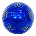 Gold Football Wholesale Good Quality Machine Stitched PVC Laser Leather Official Size 5 Soccer Ball