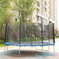 2022 Manufacturer Wholesale 6-16FT Jumping Fitness Trampolines Park for Kids Outdoor CE EN71 Certified Parque De Trampolin Cheap