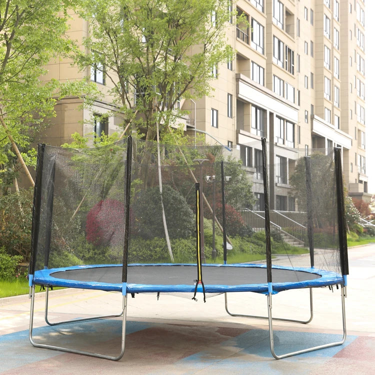 2022 Manufacturer Wholesale 6-16FT Jumping Fitness Trampolines Park for Kids Outdoor CE EN71 Certified Parque De Trampolin Cheap