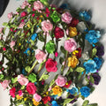 Beach Travel Hair Accessories Simulation Rose Bride Sen Female Headdress Headband Party Decoration
