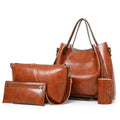 Women Hand Bags Set Handbags 4 Pcs