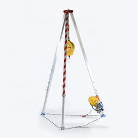 Safety Pneumatic Casualty Winch with Auto Stop Function 250kg Capacity CE Certified 6Bar Pressure & 500Nm Torque