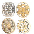 Factory Wood Laser Cutting Service Plywood Laser Cut Wood Mandala