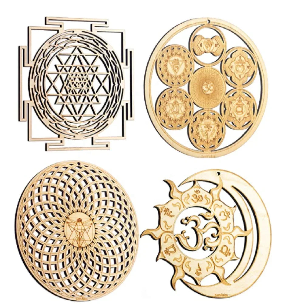 Factory Wood Laser Cutting Service Plywood Laser Cut Wood Mandala