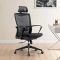 Modern High Back Best Ergonomic Sillas De Oficina Black Executive Swivel Staff Computer Mesh Office Chairs Office Furniture