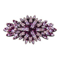 HX-123 Korean Women Crystal Flower Hair Clips New Rhinestone Hairpins Barrettes for Lady