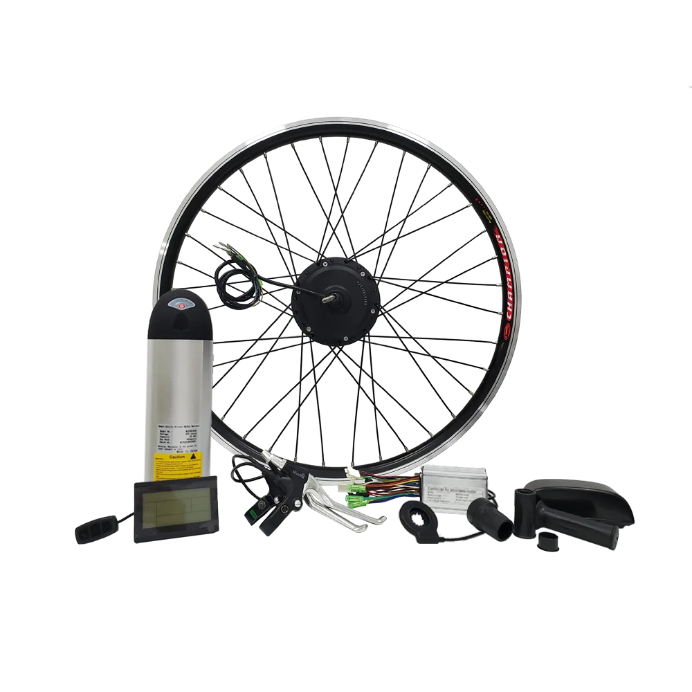 Easy Install 36V 250W Electric Bicycle Brushless Geared Motor Wheel Ebike Modification Accessories for Mountain Ebike