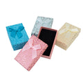 Custom Lid and Base Rigid Paper Board Box Collapsible Gift Box Small High Quality Ribbon Decorated Box for Jewellery