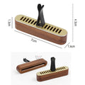 Wholesale Factory Price  Custom Automobile Air Outlet Clamp Wooden Car Air Fresher Diffuser  Perfume Clip