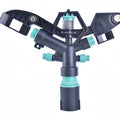 Titans 1'' Plastic Garden Sprinkler Impact Rain Gun for Agriculture Gardens Farms Water Irrigation
