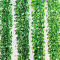 Artificial Green Creeper Reptile Climbing Ceiling Decorative Grape Vine Money Plant Twining Indoor