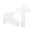 DIY for Clear Acrylic Cross Cutouts for Crafts and Art (2.75 DIY Painting Acrylic Plastic Cross or Customized a 4.25 in 12 Pack
