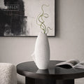 Merlin Living Modern Fish Sculpture Statue White Vase Design Decorative Flower Home Decor Accessories Items for Ceramic Vase