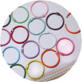 Round Circle Cute Metal Key Chains Accessories Best Selling Key Rings