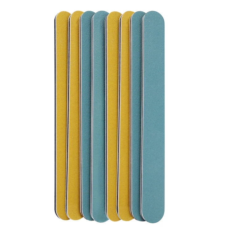 Fashion Beauty Finger Care Washable Origin Nail File Emery Double Sided Abrasive Custom Nail Art Tool Sandpaper
