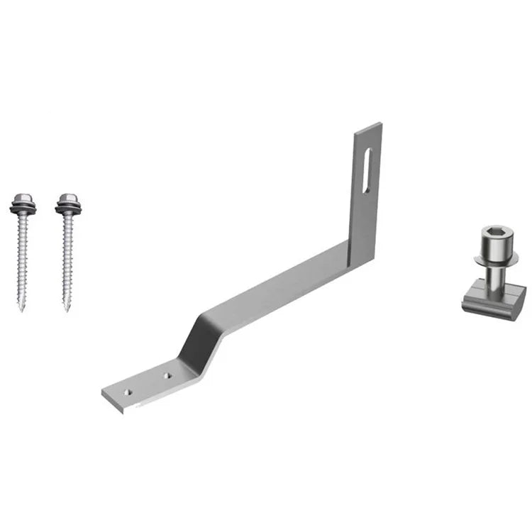 Wholesale Solar Roof Panel Mounting Support Structure of Solar Trapezoid Tin Roof Mount Hook System