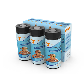 Home Test Strip for Pools W-7 Test 7 Parameters Good Quality for Swimming Pool Water test Kit