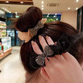 Fashion Woman RhinestonesHair Accessories Girls  Hair Ties  Scrunchies Girls Ponytail Holders Rubber Band