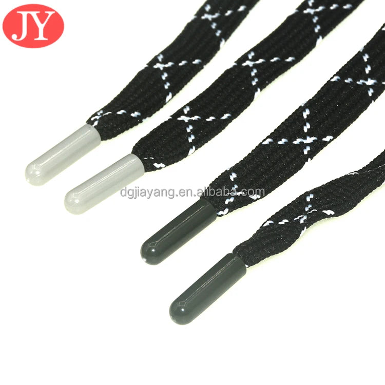 Custom Colorful ABS Plastic Aglet Shiny Lace Aglet Tips Nickel Free for Hoodie String Jogger Lace Tip