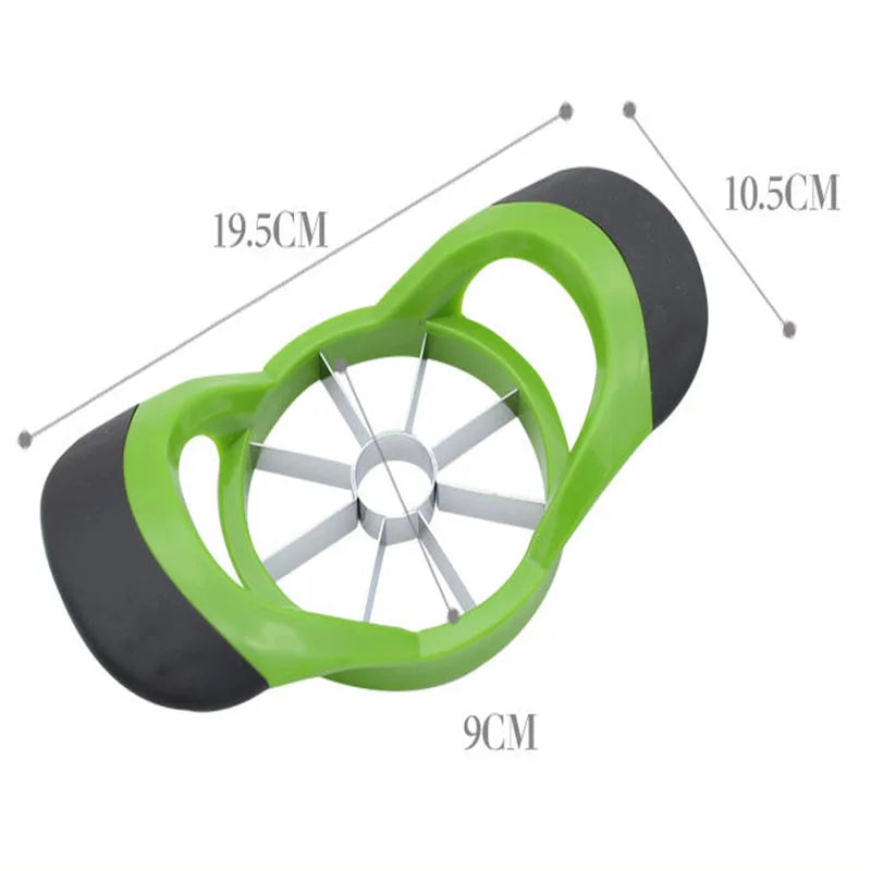 Large Heavy Duty Stainless Steel Manual Fruit & Vegetable Home Kitchen Tools Apple Corer Cube Cutter Slicer