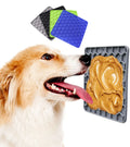 Wholesale Blue Green Black Grey Silicone Dog Slow Feeder Mat Stick on the Wall