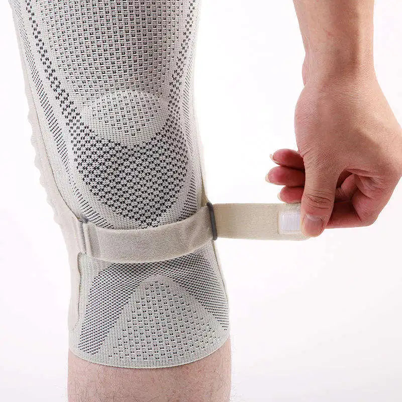 Universal Pain Relief Men Woman Volleyball Protector Straps Support Knee Sleeve Brace
