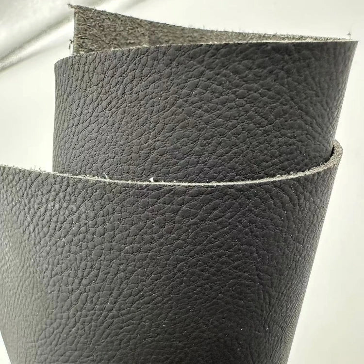 Microfiber Eco-friendly Lychee PU Faux Synthetic Leather Customizable for Shoes Bags Furniture Chairs-Waterproof Free Sample