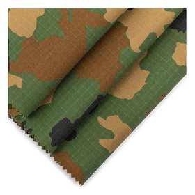 Demand TC 65/35 Camo Print Anti Tearing NIGERIA Camouflage Ripstop Fabric Waterproof for Uniform