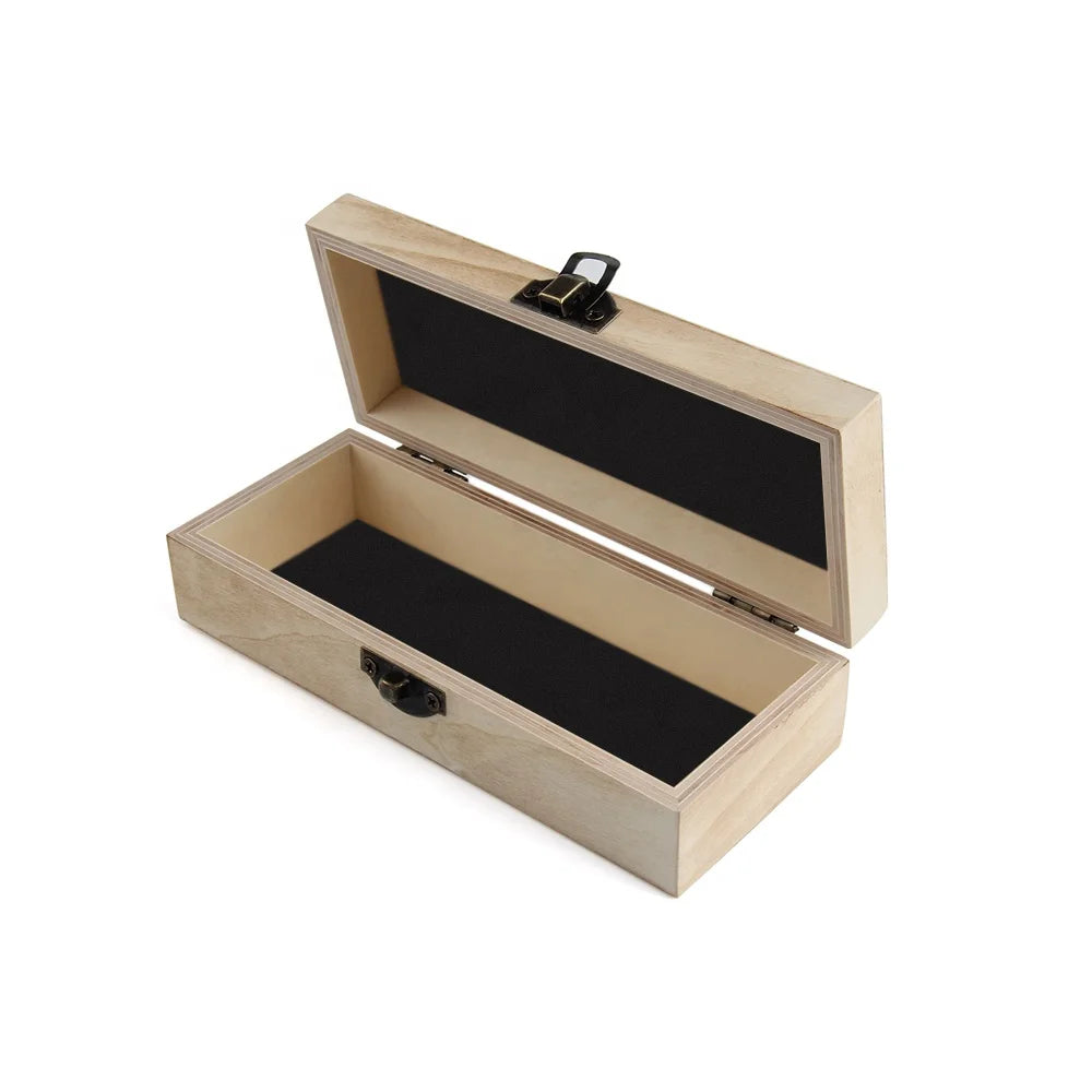 Custom logo Bamboo Wooden Sunglasses case Handmade Sunglass Glass Box case