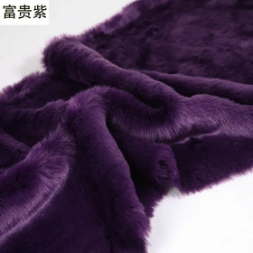 Manufacturer Wholesale Imitation Fox Fur Artificial Fur Fabric for Bags Clothing Coat Craft Decoration Material