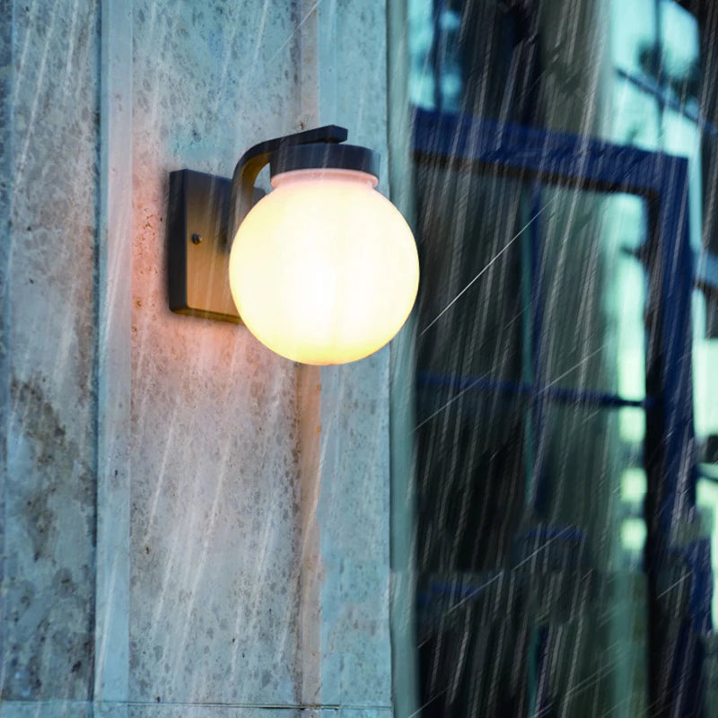 Creative Style Large Bulb Round Ball Decorative Lamp Indoor and Outdoor Universal House Outdoor Lights Led Wall