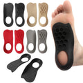 Custom Orthopedic Comfort Insoles for Flat Feet TPR Material Half Sports Arch Support with Plastic Shell for Flat Feet